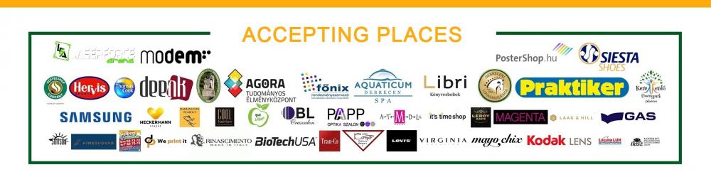 Places where UniPass Card is accepted